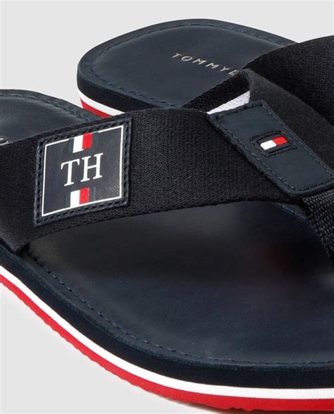 chanclas hombre tommy hilfiger|tommy hilfiger men's woven pants.